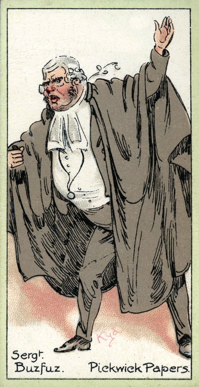 Sergeant Buzfuz, from 